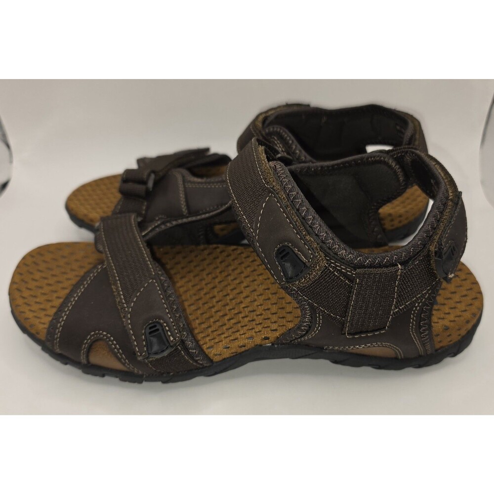 Nunn Bush Rio Bravo Three Strap River Sandals Brown Mens Size 13W